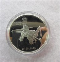 1988 Calgary Olympiad 20 Dollar Coin