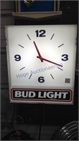 Bud Light lighted clock  13