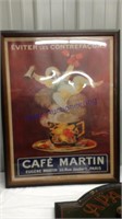 Cafe Martin  framed picture