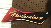 Budweiser tin sign