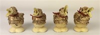 Vintage Easter Candy Containers Ducks / Eggs