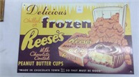 Delicious Frozen Reese's sign