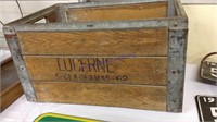 Lucerne wood crate