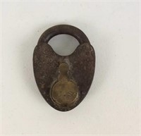 Antique Heart Shaped Lock