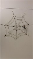 Mid-century modern spiderweb sculpture