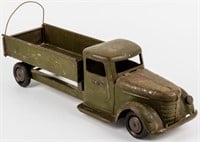 Structo Toys 1930s Dump Truck Hauler Pressed Steel