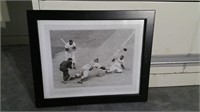 Framed Jackie Robinson Picture