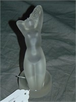 Lalique Crystal Nude Figure