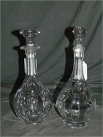 Baccarat Decanters. Lot of 2