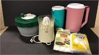 Lot of kitchen and household items