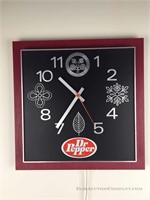 Vintage Dr Pepper Clock by KCS