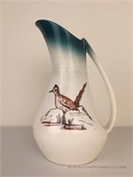 Mid Century Pitcher with Roadrunner