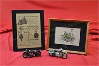 Motorcycle Collectible Lot