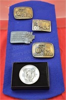 (5) Belt Buckles