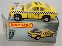 Matchbox New #72 Maxi Taxi (MIB)
