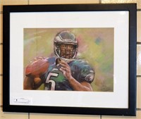 Donovan Mcnabb Philadelphia Eagles Haiyan Print