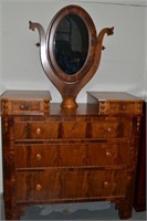 Antique Chestnut Chest of Drawers