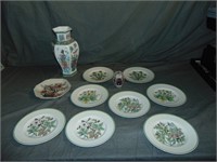 (11) Assorted Porcelain. Ardalt, Tiffany and other