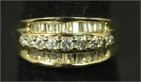 "14KT" YELLOW GOLD 1.50 CT. DIAMOND RING