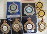 Australian Protective Service badges with