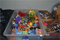 Tub of Random toys & Characters