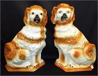 Pair Of Staffordshire Dogs