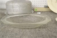 Depression Glass Serving Bowl