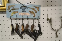 Vintage Key Chain Pistols