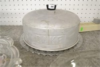 Vintage Cake Cover & Cake Plate