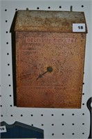 Vintage Solar Petroleum Delivery Ticket Box