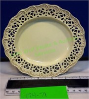 18th Century - White Cream Plate