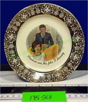 President John F. Kennedy Collectible Plate