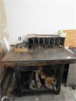 Antique Printing Table w/Shims