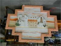 Large Pueblo 3 Demensional Picture