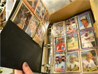 MANY BINDERS OF SPORTS CARDS