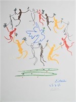 Picasso "La Ronde De La Jeunesse" Litho Signed