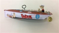 Popeye #1 wind up boat