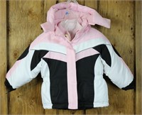 "Faded Glory" (24 Mo) Quilted Jacket w/ Removeable