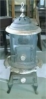 Round oak style stove
