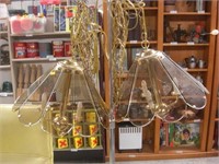 2 Hanging "Touch" Lamps