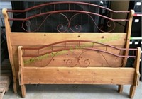 Queen Size Headboard and Footboard