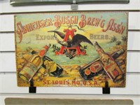 Anheuser Busch Sign