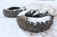 (2) 20.8-38 GOODYEAR TIRES WITH TUBES
