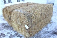 (2) 3FTx3FTx7FT ORGANIC STRAW, WEED FREE, 2016