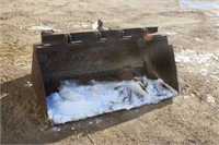 SKID STEER BUCKET MADE FOR FORKS