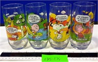 McDonald's Charlie Brown Camp Snoopy Glasses