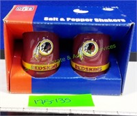NFL Washington Redskins Salt and  Pepper Shakers