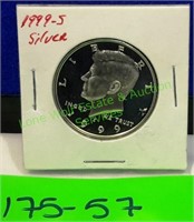 1999-S Kennedy Half Dollar, Silver Proof
