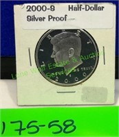 2000-S Kennedy Half Dollar, Silver Proof