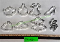 Set of Vintage Cookie Cutters